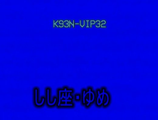 ■関西援VIP(13星座シリーズ)しし座・ゆめ■S-VHS画質ver.